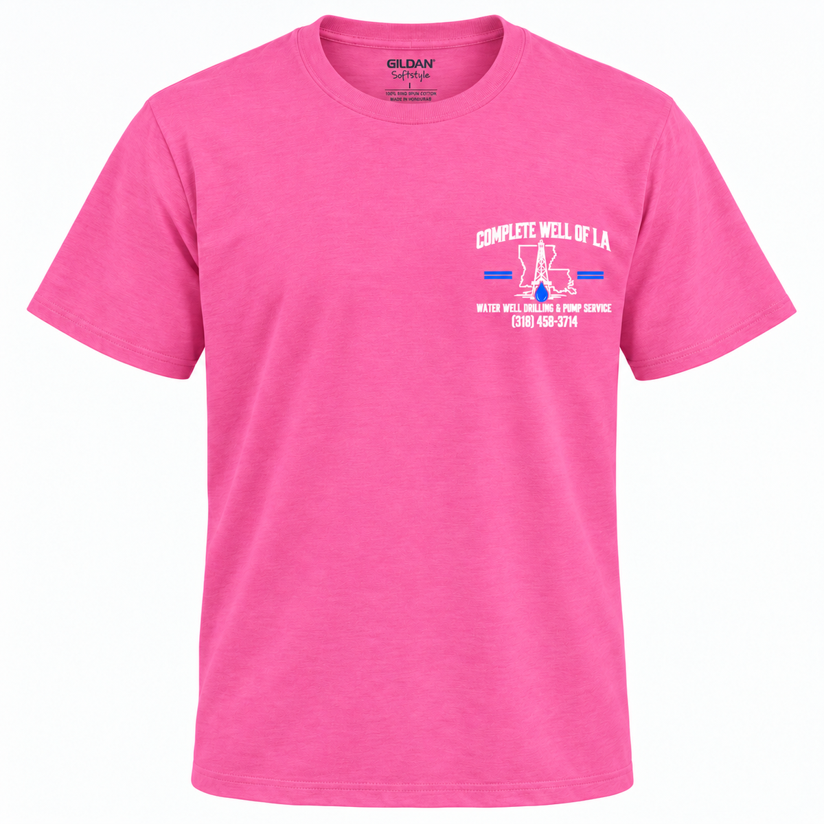 Complete Well Of LA Custom Front & Back T-Shirts Order — Bulk Discount
