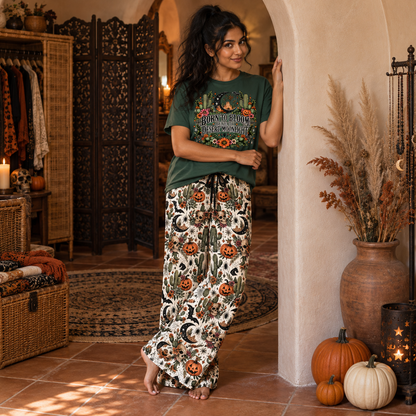 Desert Moonlight Pajama Pants | Boho Halloween Sleepwear by Subbin4Sanity