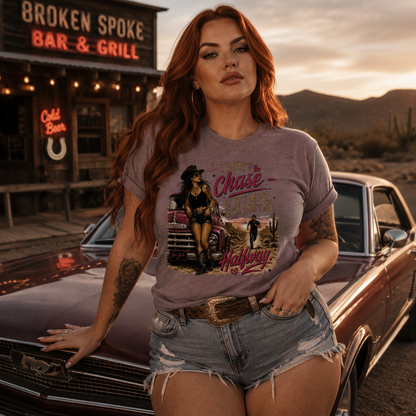 "I Don't Chase, If It's Mine, It'll Meet Me Halfway" Unisex Softstyle T-Shirt