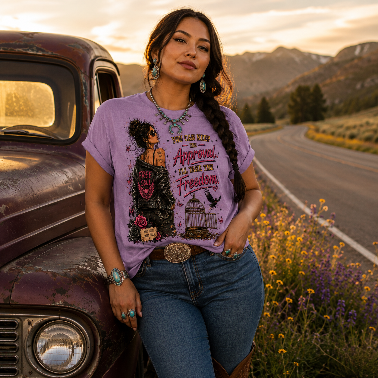 "You Can Keep The Approval I'll Take The Freedom", Unisex Softstyle T-Shirt